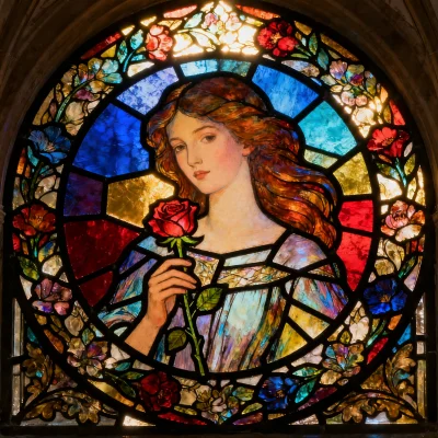 Stained glass preview