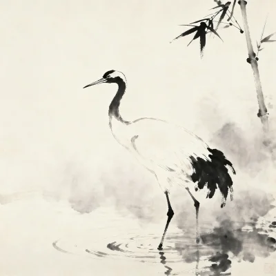 Sumi-e (Japanese ink) preview