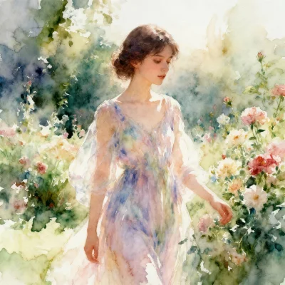 Watercolor wash preview