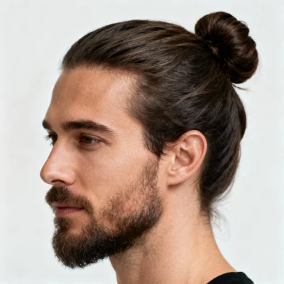 Man Bun style