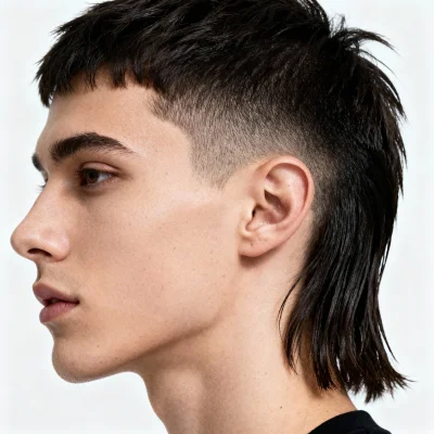 Modern Mullet style