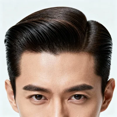 Classic Side Part style