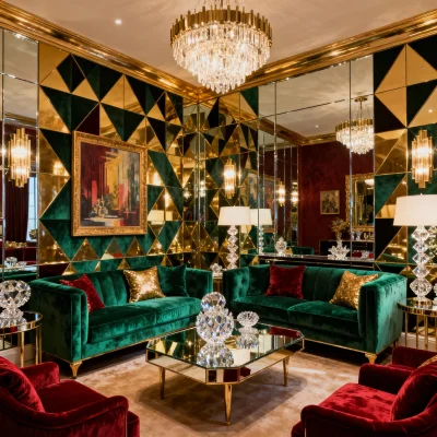 Hollywood Regency style