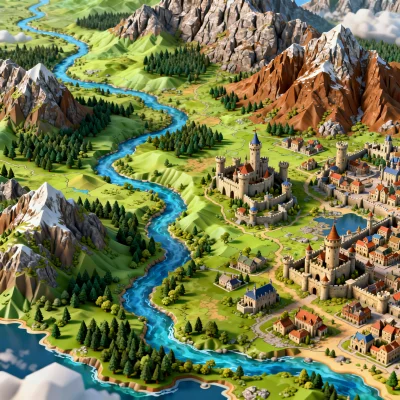 Isometric 3D preview