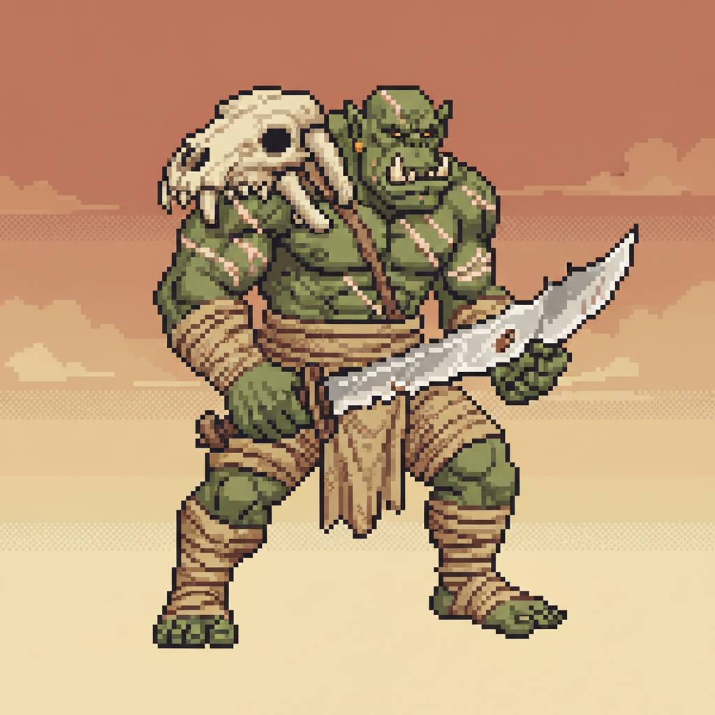 Kragg the Sun-Scarred portrait