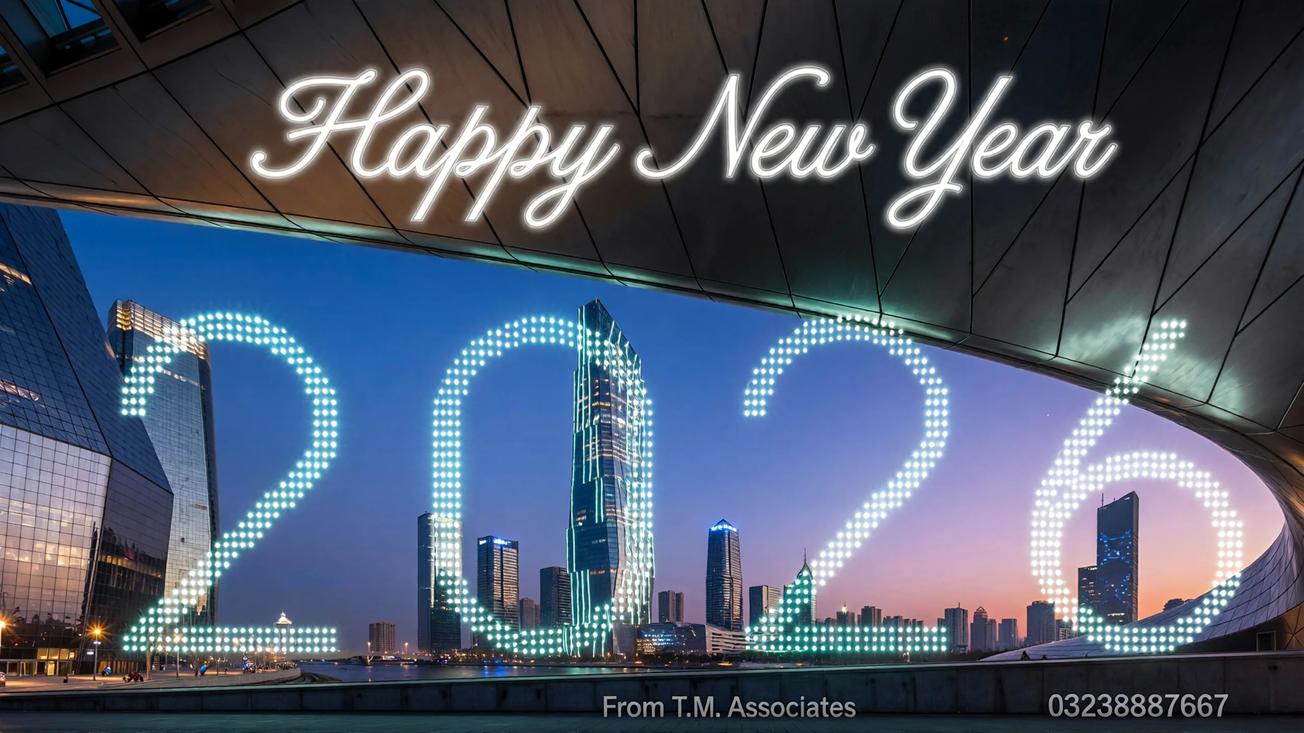 Create an Image of Happy New Year 2026
From T.M. Associates
...