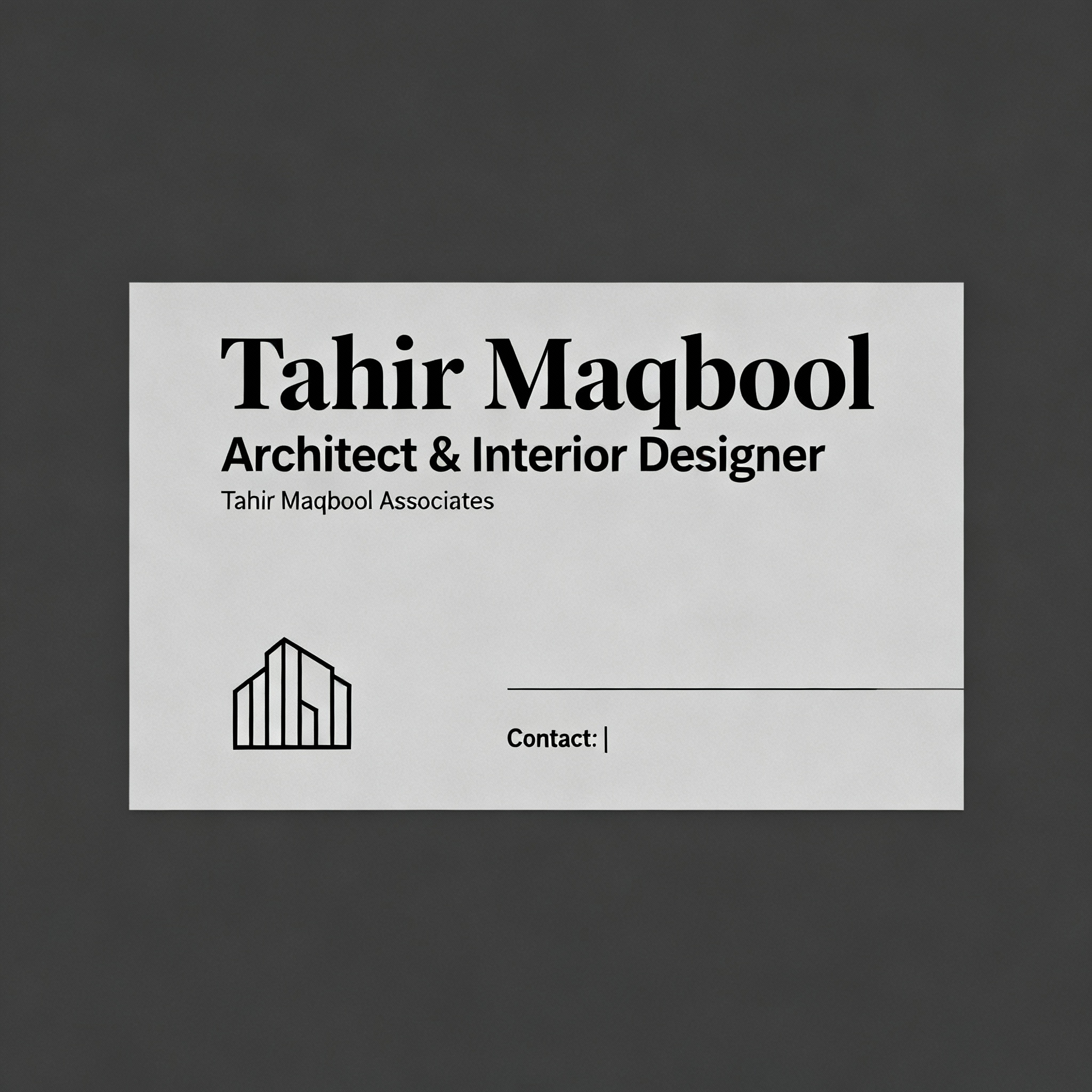 Business Card #5537